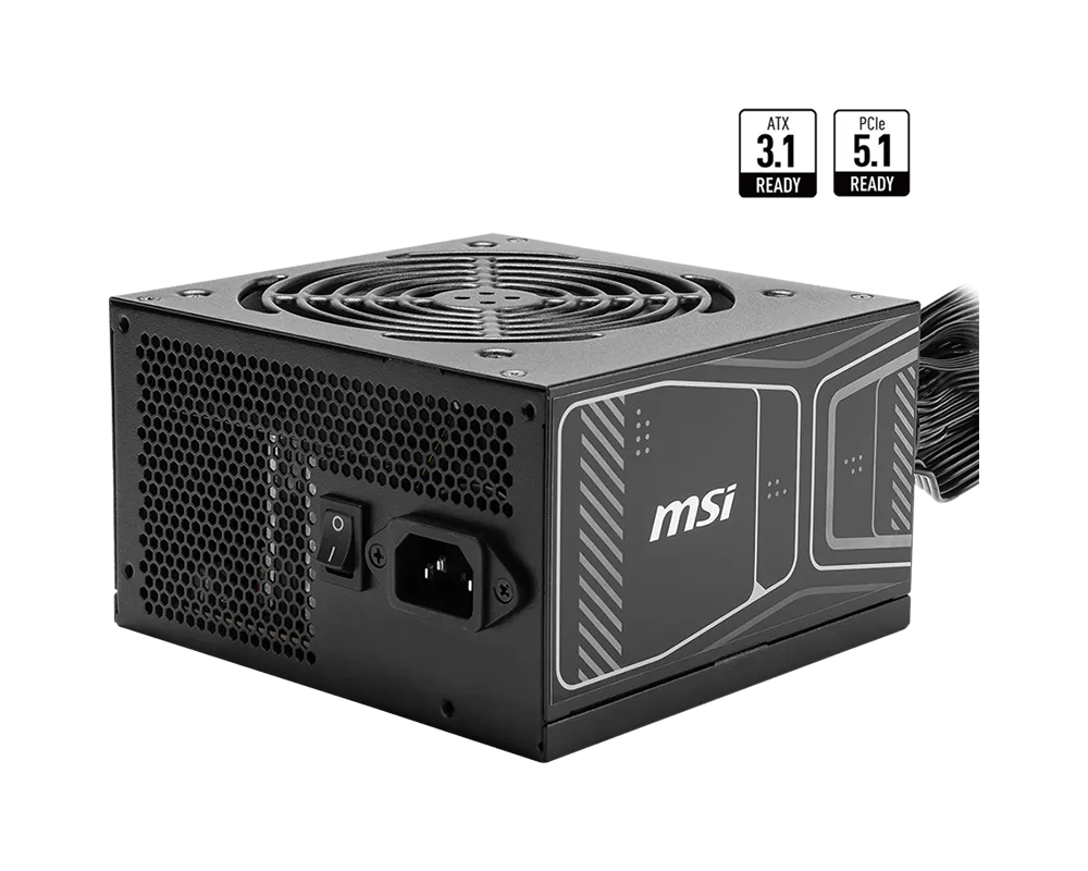 FUENTE MSI 850W 80 PLUS GOLD MAG A850GN PCIE5
