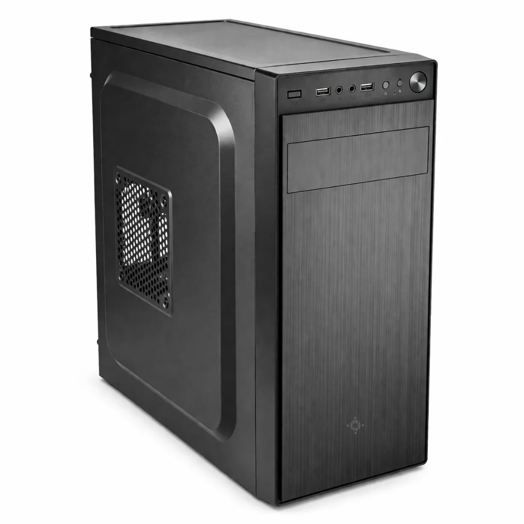 Gabinete Noxi Kit + Fuente 500w + Teclado Y Mouse