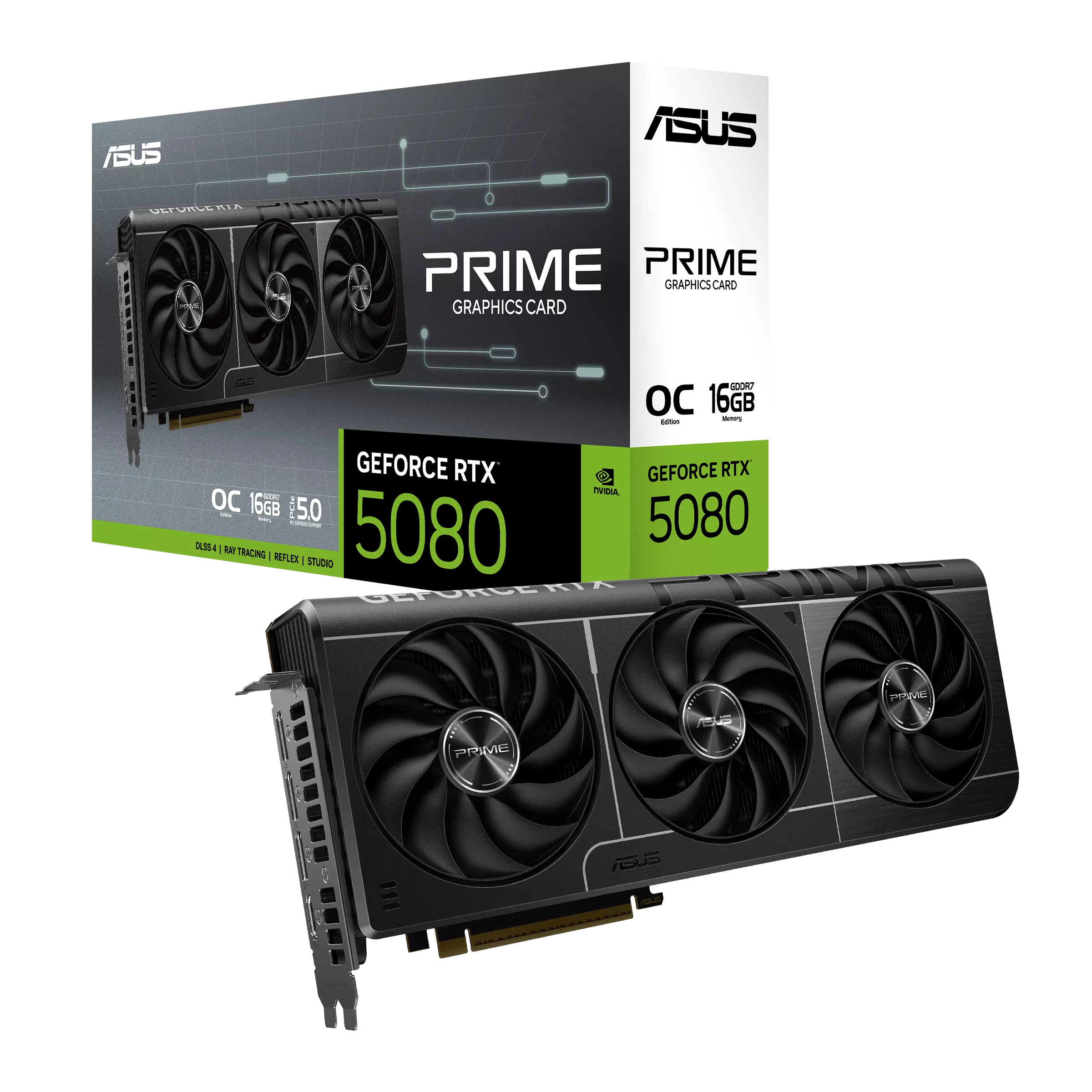 Placa De Video Asus Prime Oc Rtx 5080 16gb Gddr7