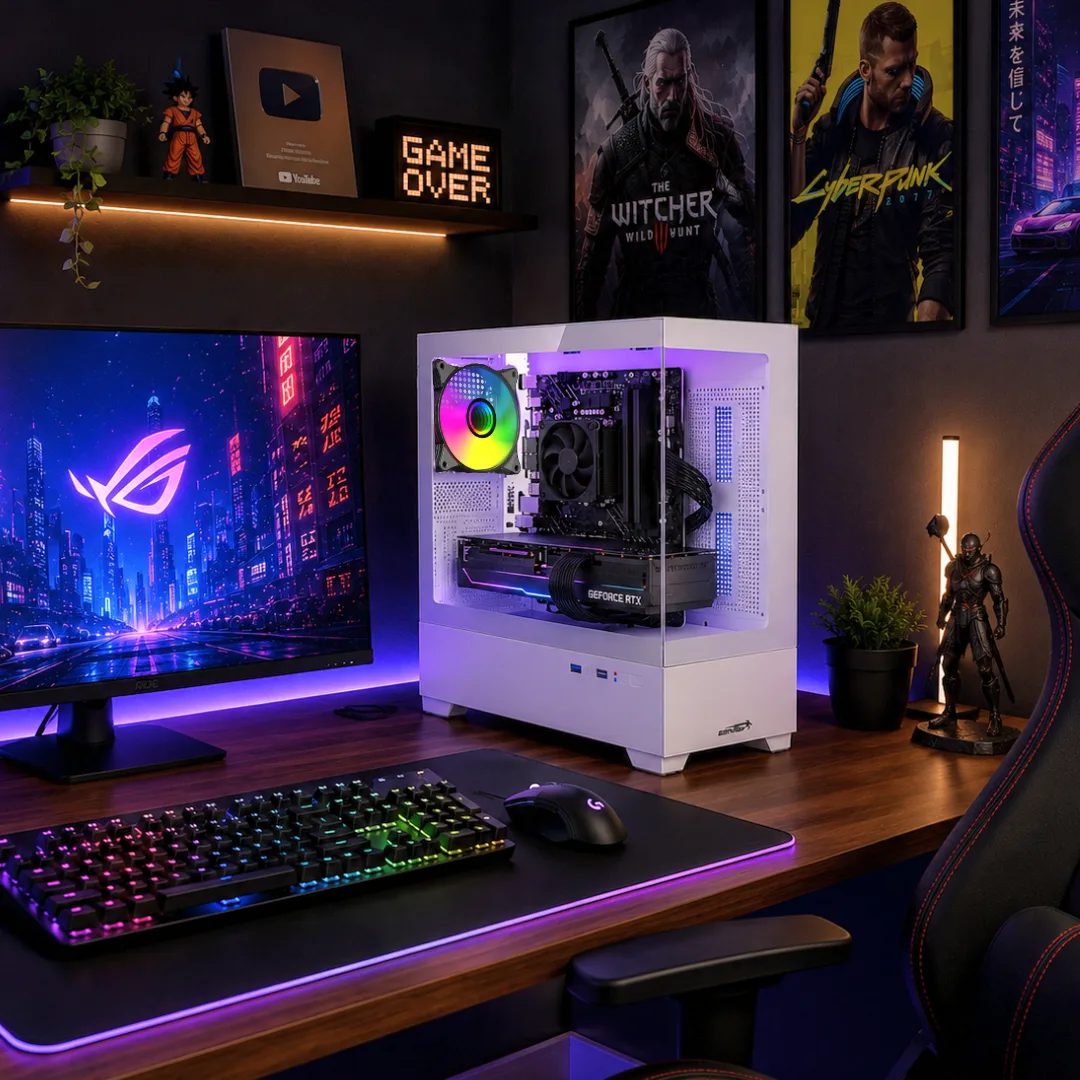 Noxi Gaming Pc Amd Ryzen 5 5500 | 32 Gb | 960gb | Rtx 5050