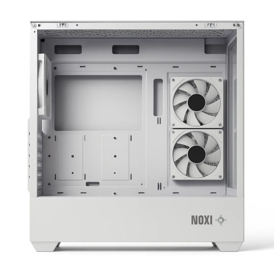 Gabinete Noxi Gaming Zowi Blanco 3x120mm Argb Fans
