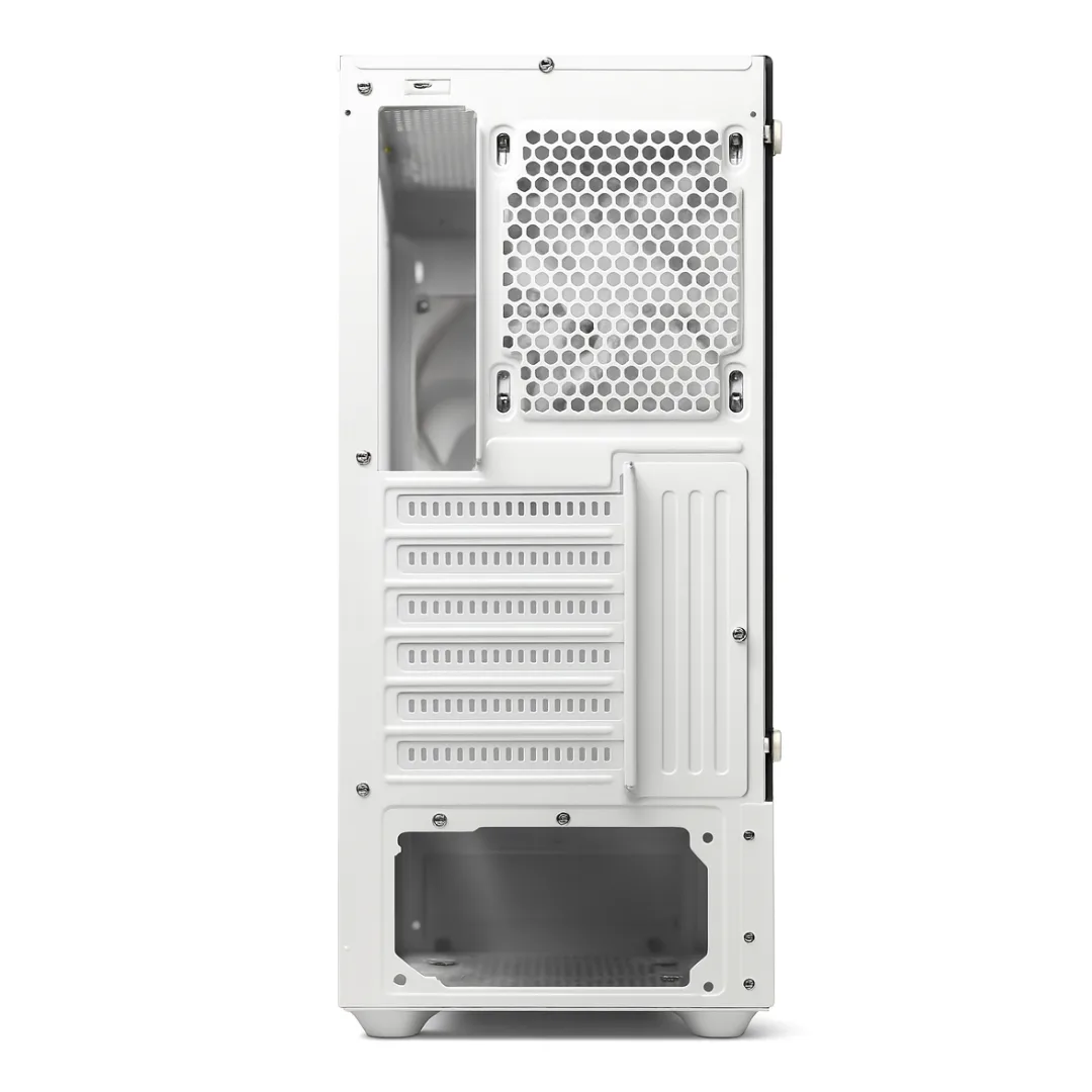 Gabinete Noxi Gaming Zowi Blanco 3x120mm Argb Fans