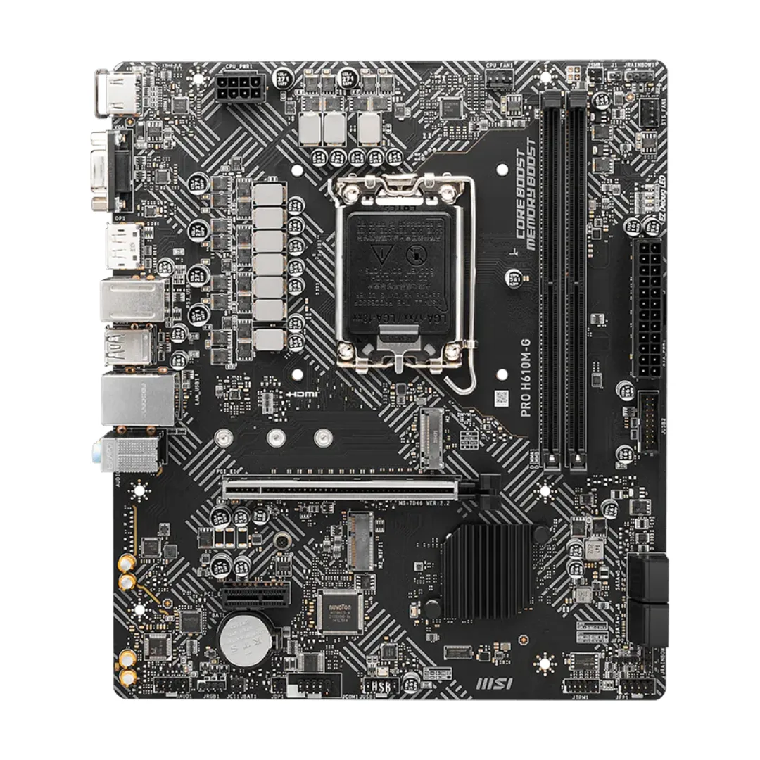 Mother Msi H610m-g Pro Lga 1700 Ddr5