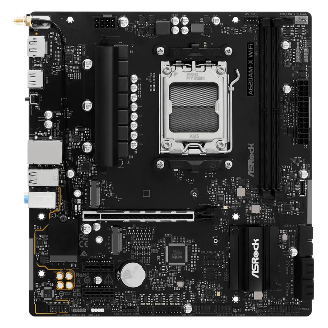Mother Asrock A620am-x Wifi Am5 Ddr5
