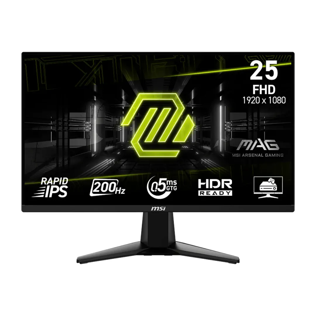 Monitor 25 Msi Mag 255f E20 Ips Fhd 200hz Hdmi Dp