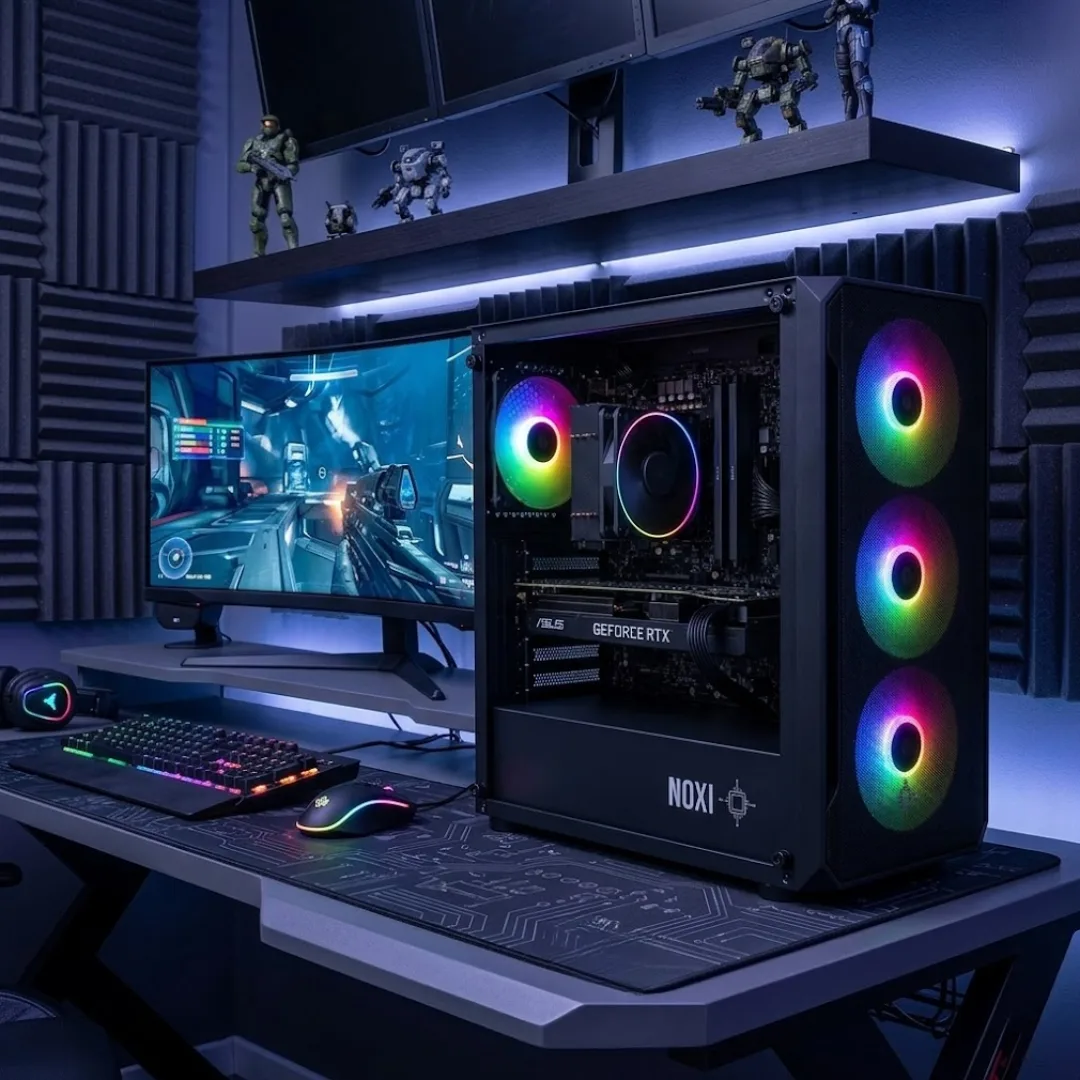 Noxi Gaming Pc Amd Ryzen 7 5700 | 16 Gb | 512 Gb Nvme | Rtx 3050