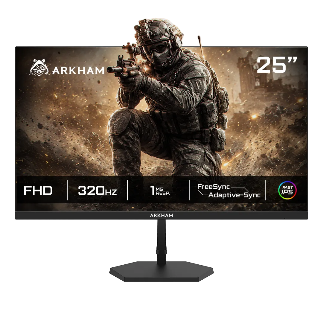 MONITOR 25 ARKHAM GAMER 320HZ IPS FHD 1MS HDMI- DP