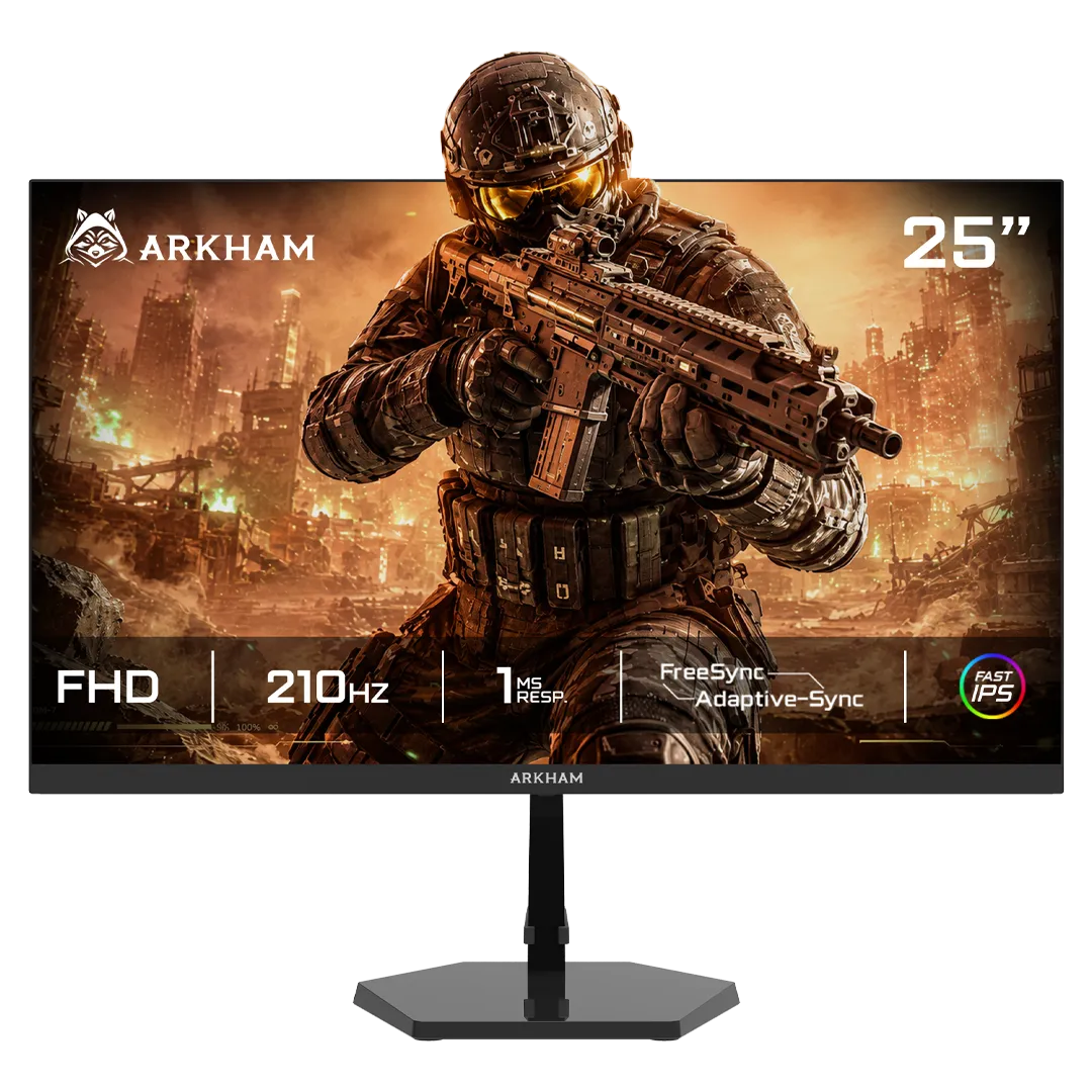 MONITOR 25 ARKHAM GAMER FHD 210HZ - 200HZ IPS NEGRO