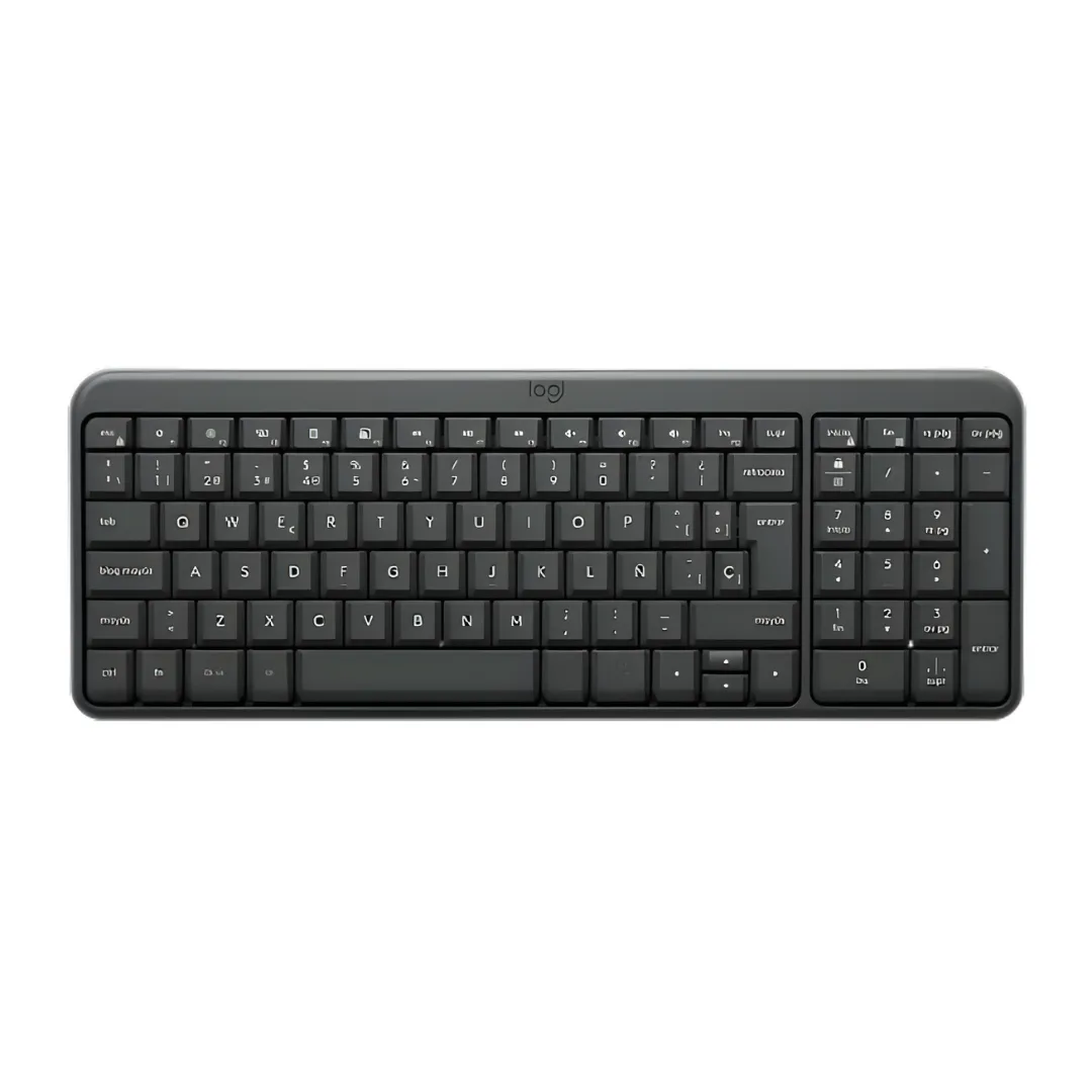 Teclado Logitech Bluetooth K250 Pebble Graphite 920-013445