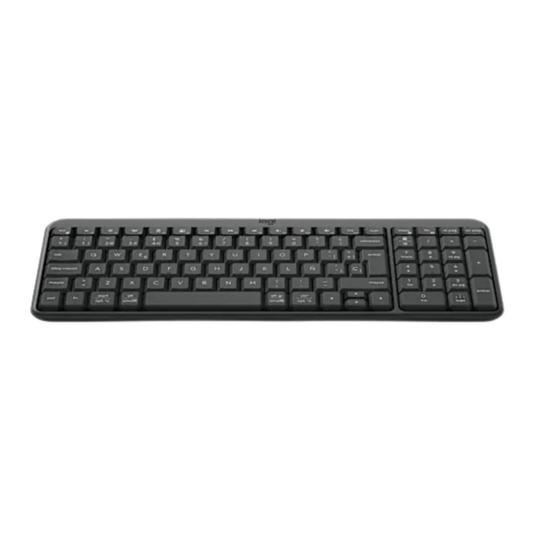 Teclado Logitech Bluetooth K250 Pebble Graphite 920-013445