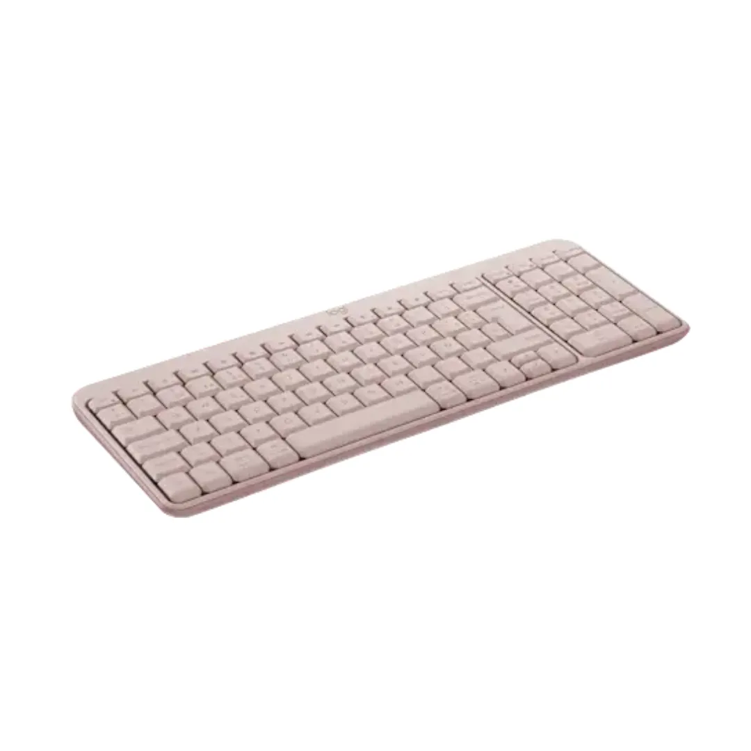 Teclado Logitech Bluetooth K250 Pebble Rose 920-013447