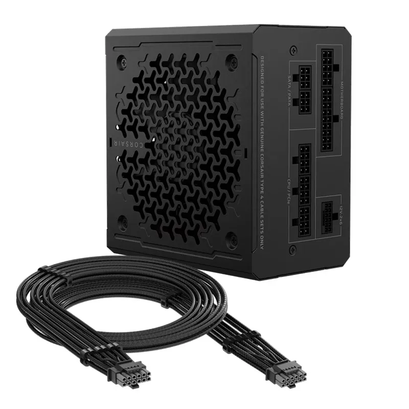 Fuente Corsair 850w Rm850e Cybenetics Gold Full Modular Pcie 5.1