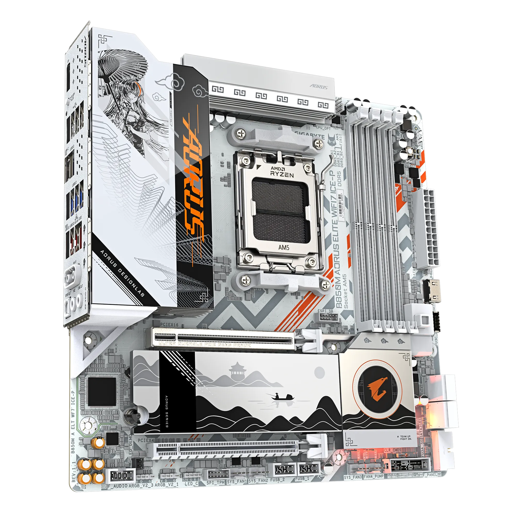 Motherboard Gigabyte B850m Aorus Elite Wifi7 Ice-p