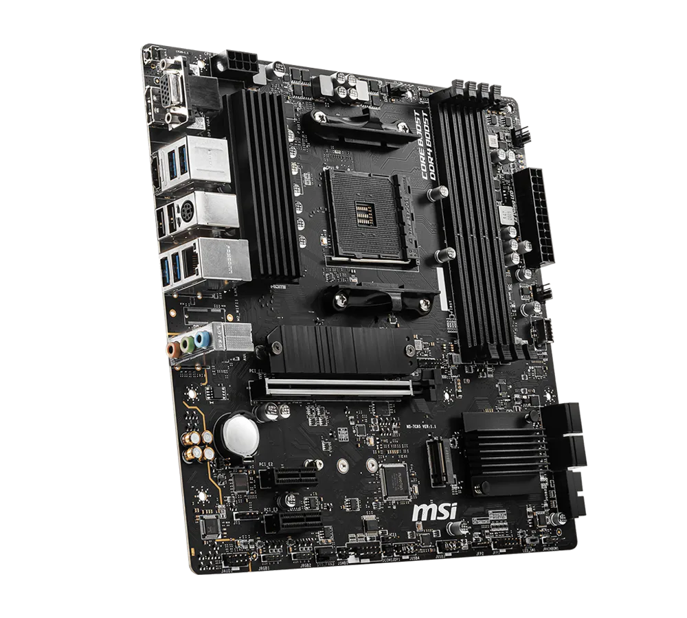 Motherboard Msi B550m Pro-vdh Wifi Box Am4 M-atx