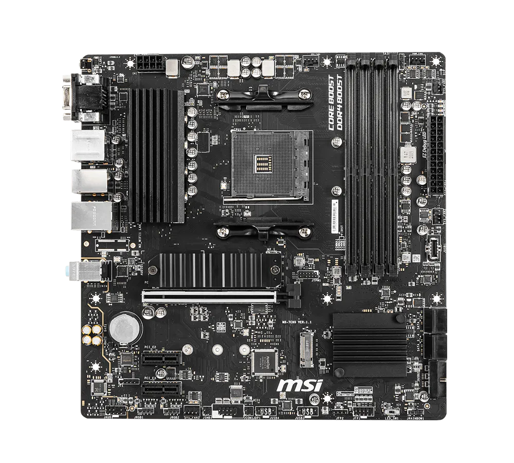 Motherboard Msi B550m Pro-vdh Wifi Box Am4 M-atx