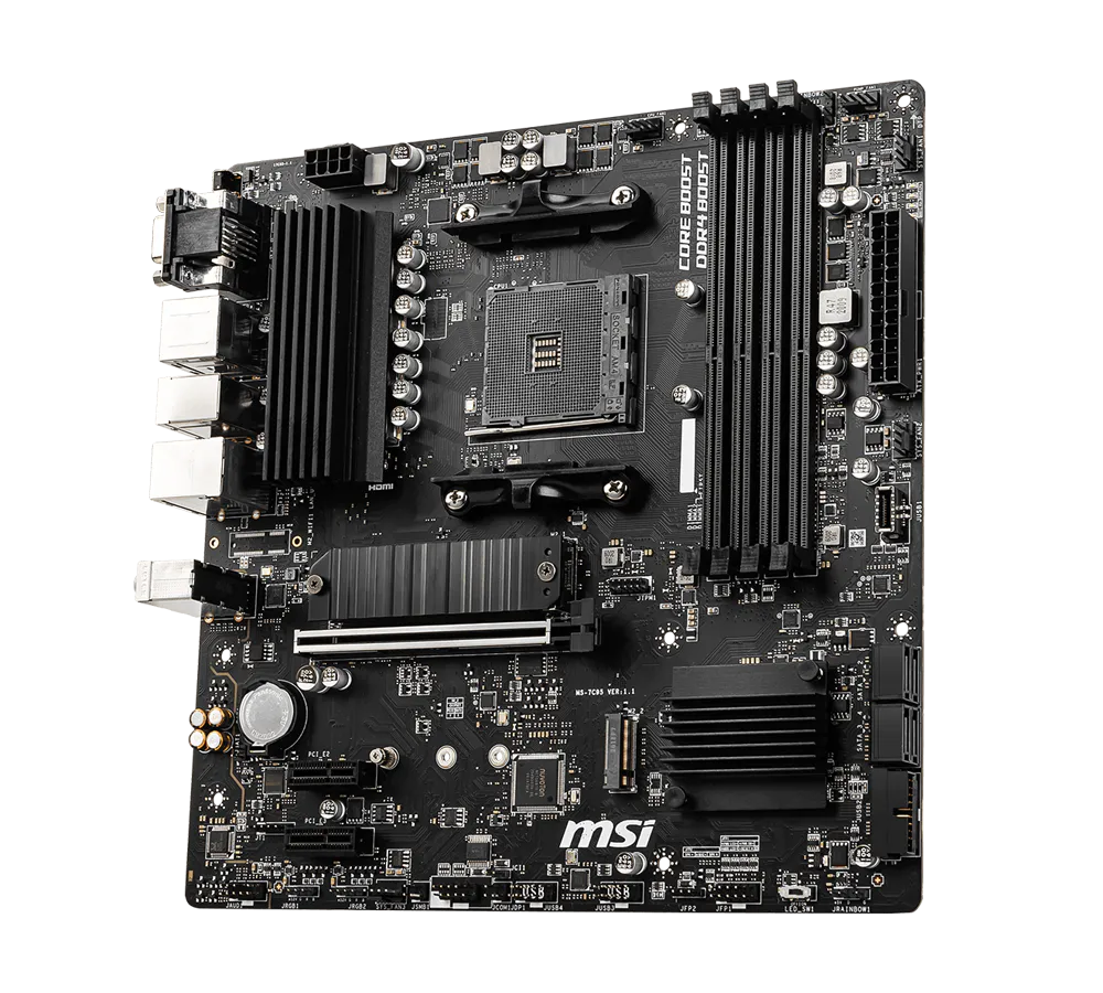 Motherboard Msi B550m Pro-vdh Wifi Box Am4 M-atx