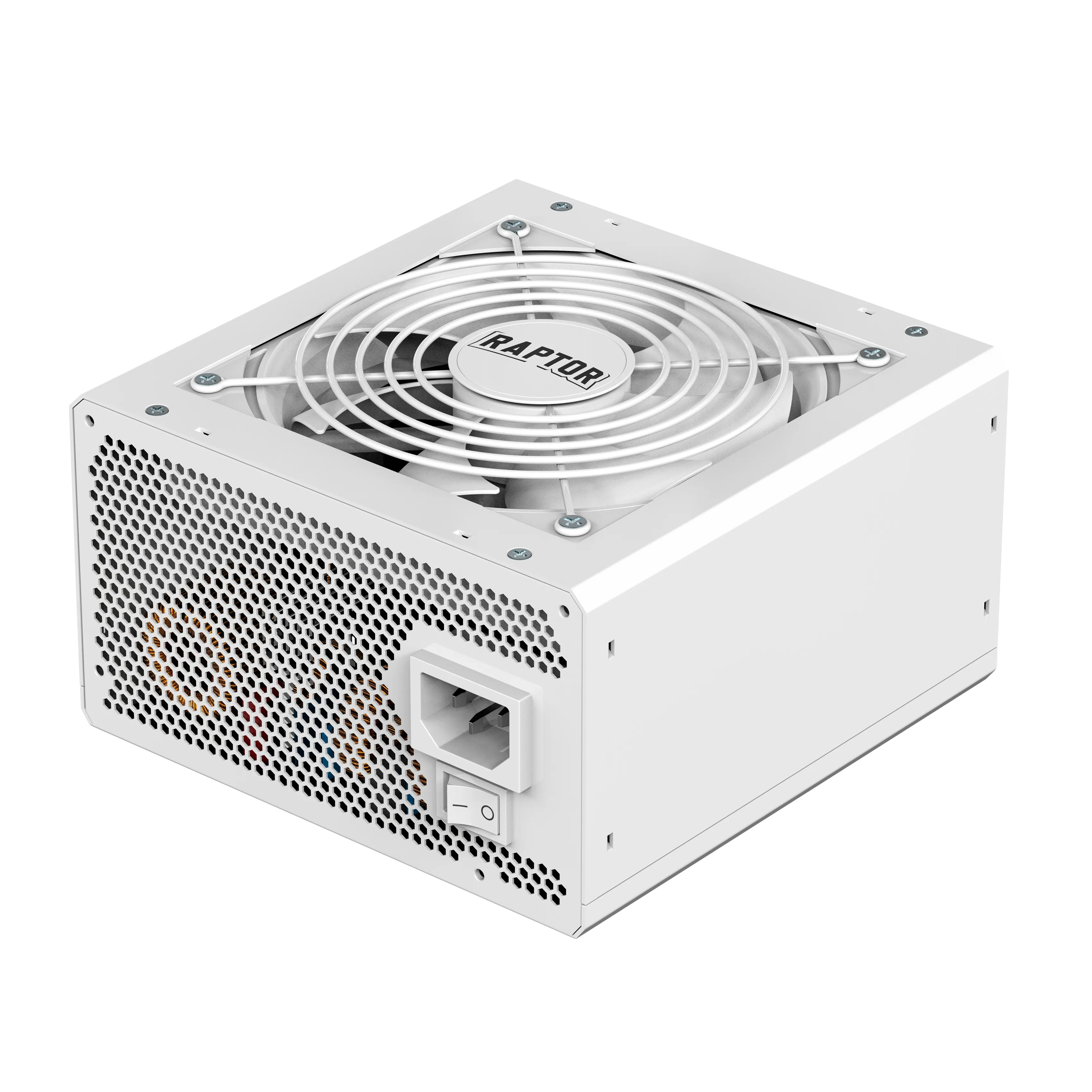 Fuente Raptor Volt 1000w 80 Plus Gold Full Modular Pcie 5.1 Blanca