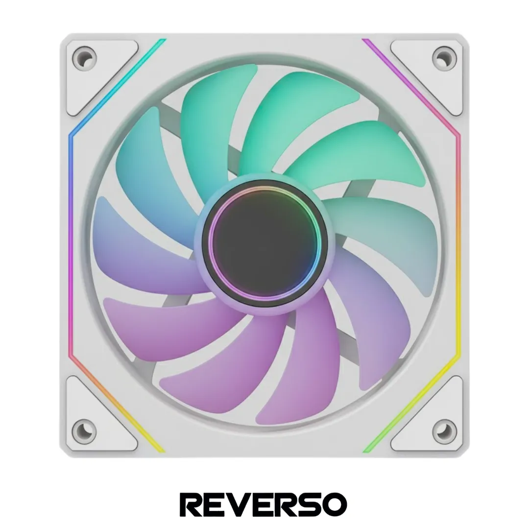 Cooler Fan Noxi Gaming Ifrit Reverso White 120mm Argb