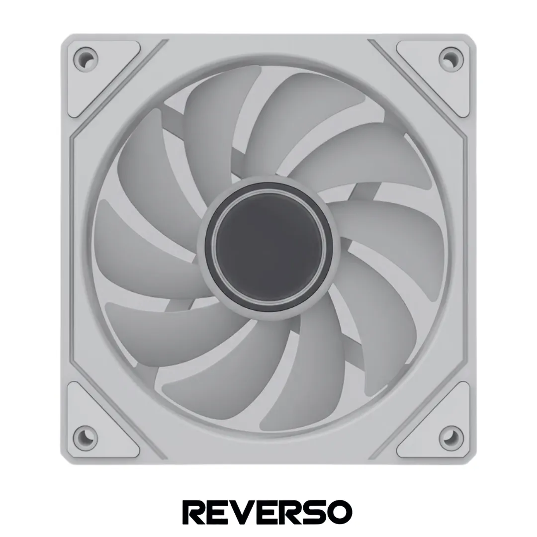 Cooler Fan Noxi Gaming Ifrit Reverso White 120mm Argb