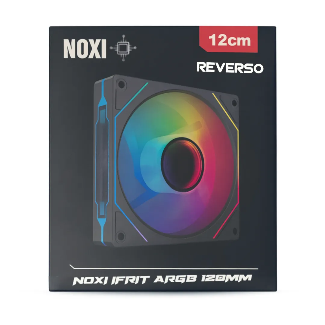 Cooler Fan Noxi Gaming Ifrit Reverso White 120mm Argb