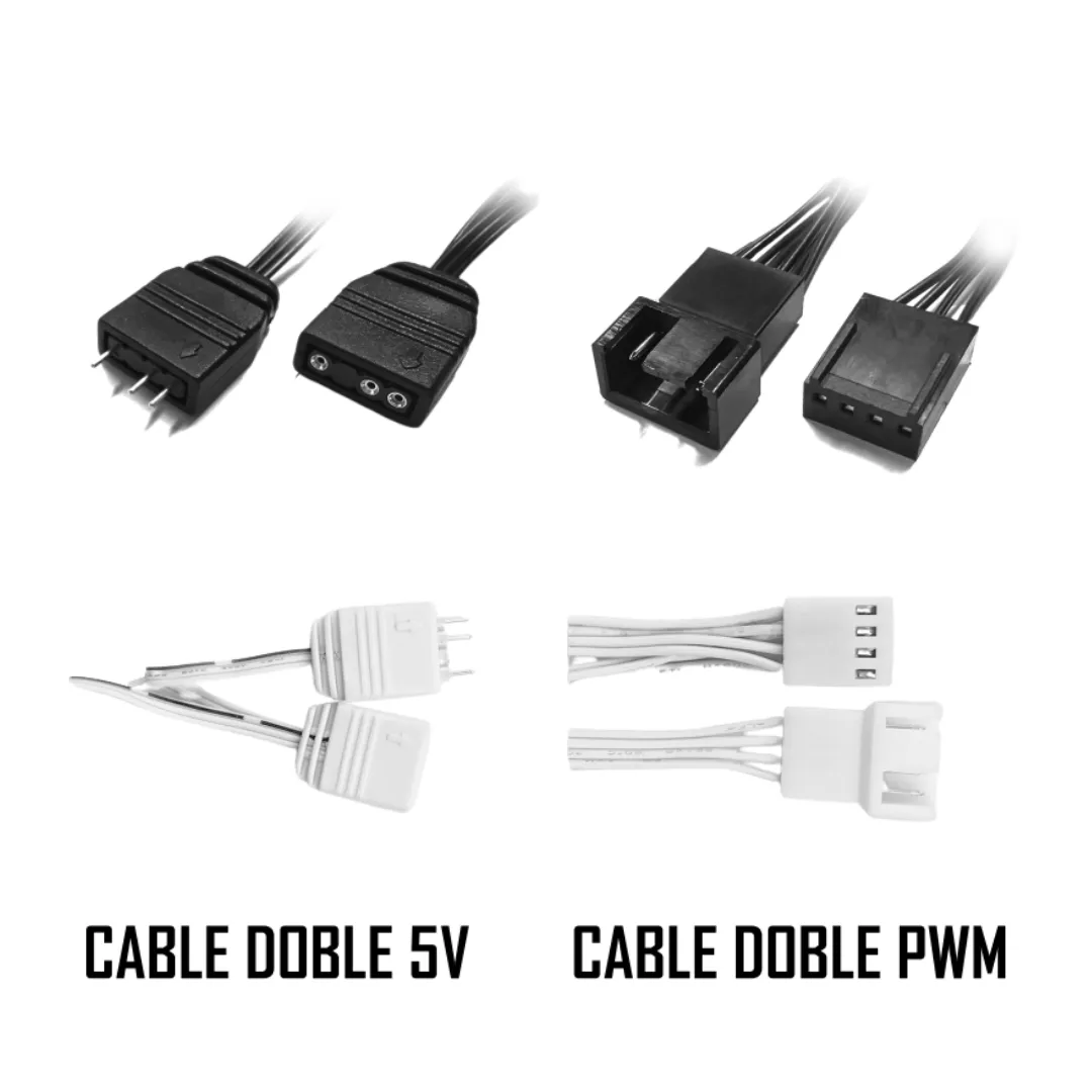 Cooler Fan Noxi Gaming Ifrit White 120mm Argb