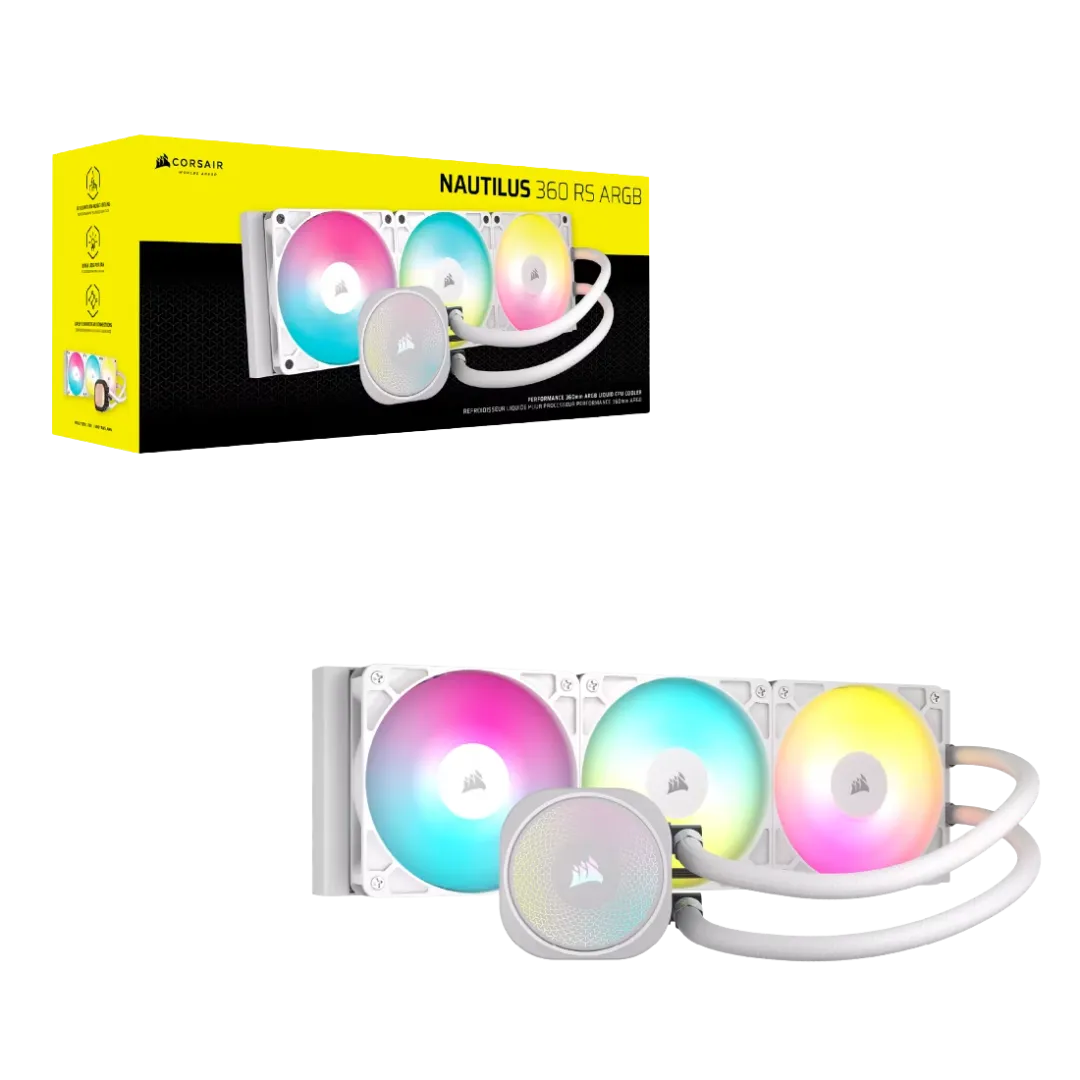 Watercooling Corsair Nautilus Rs 360mm Argb Blanco