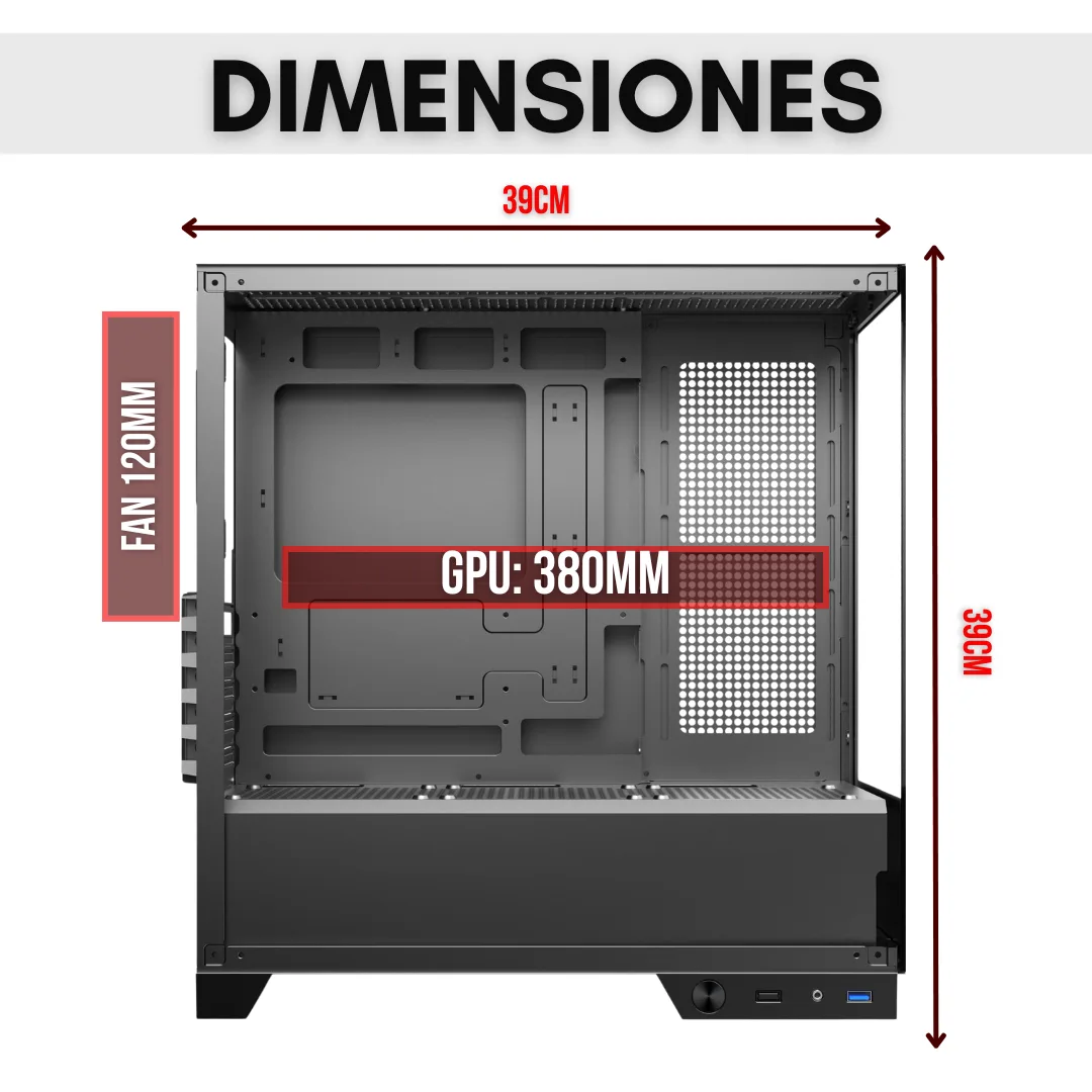Noxi Gaming Pc Amd Ryzen 7 5700 | 32 Gb | 960 Gb| Rtx 5060