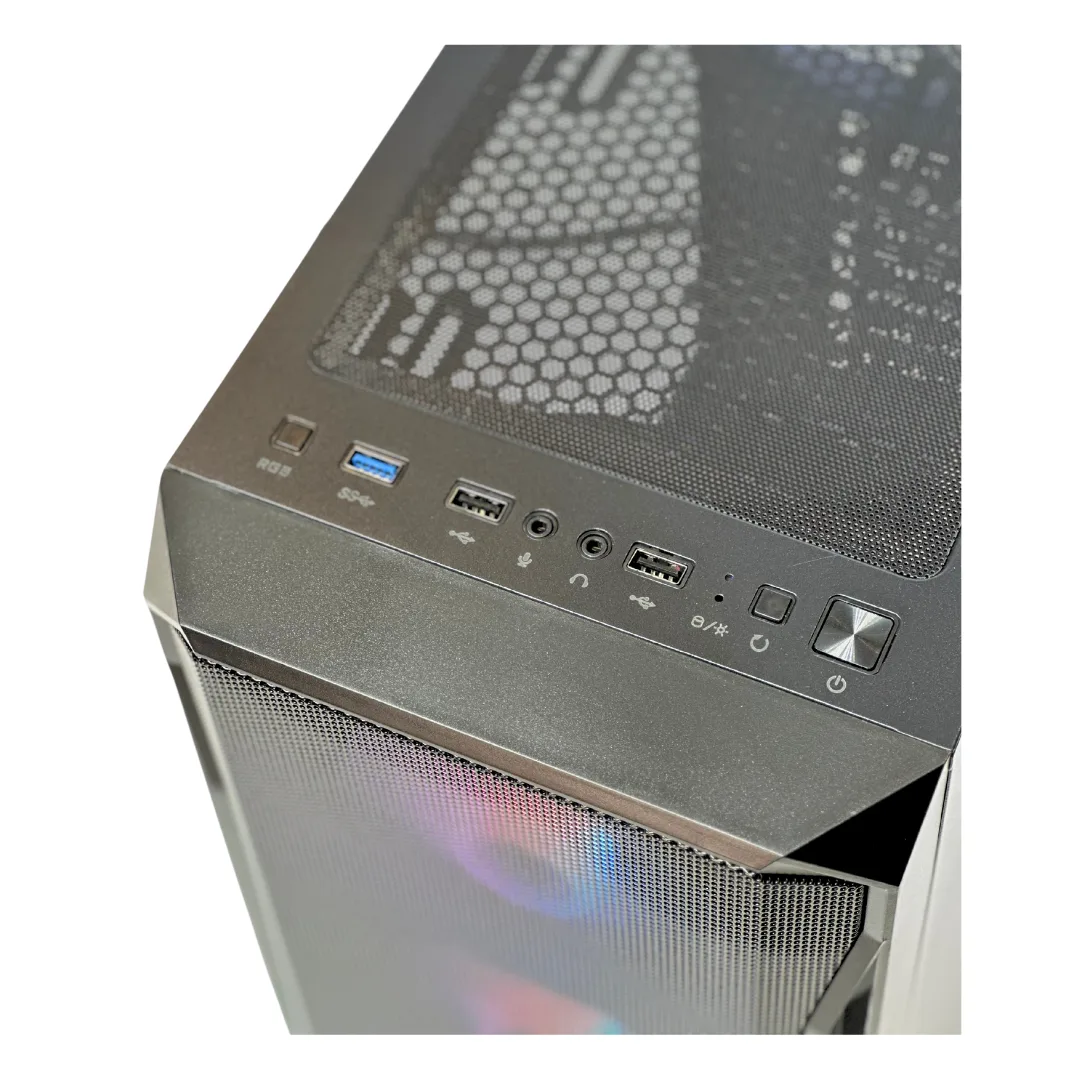 Gabinete Noxi Gaming Hika Negro 4x120mm Argb Fans