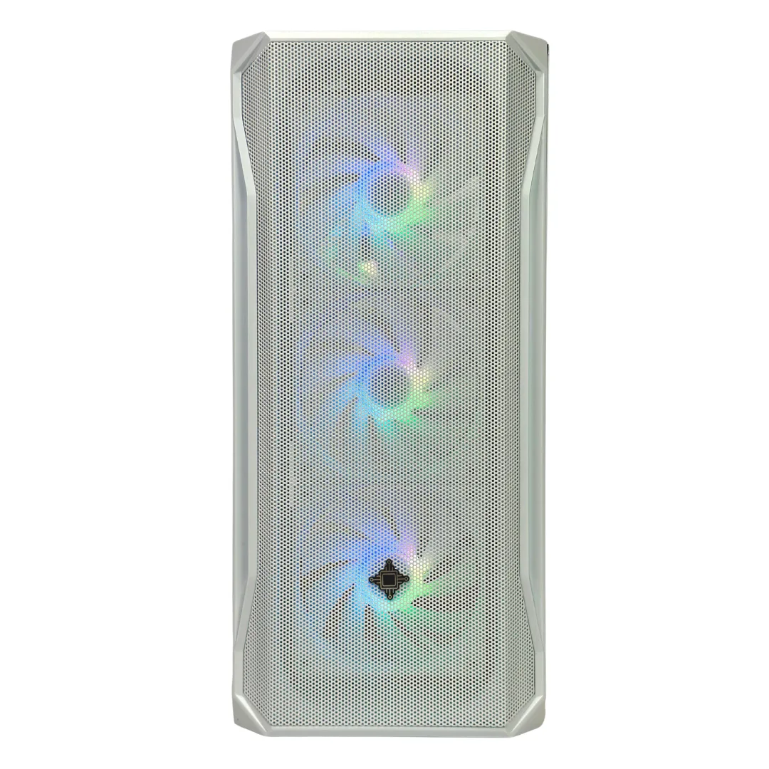 Gabinete Noxi Gaming Hika Blanco 4x120mm Argb Fans