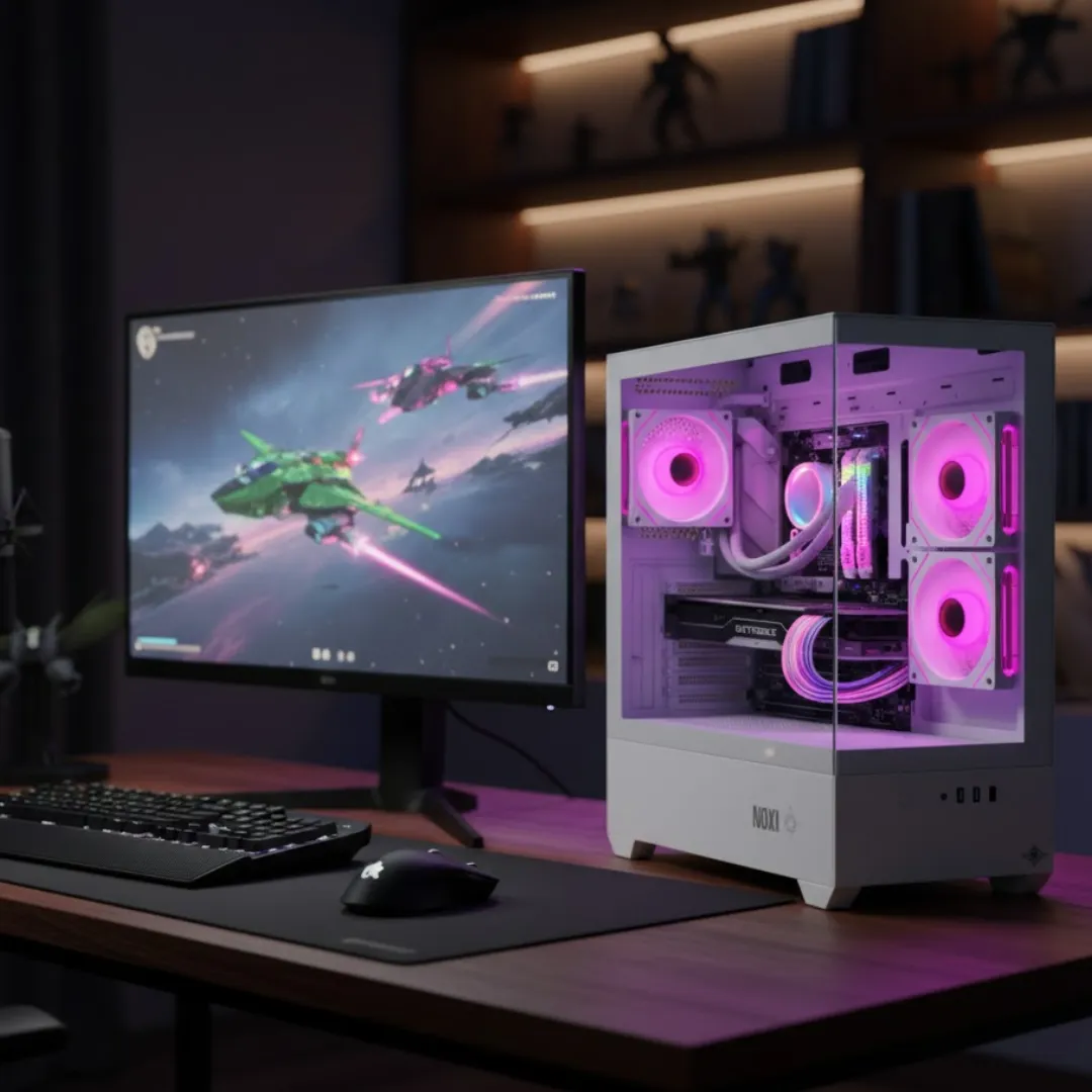 Noxi Gaming Pc Amd Ryzen 7 5700g | 16 Gb | 480 Gb | Monitor 27 Xpg 165hz