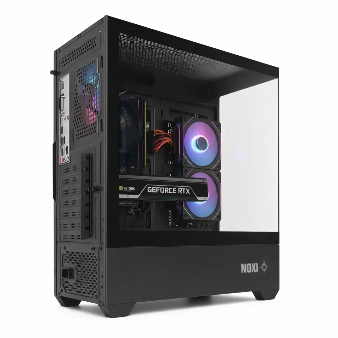 Noxi Gaming Pc Amd Ryzen 5 5500 | 16 Gb | 512 Gb Nvme | Rx 7600