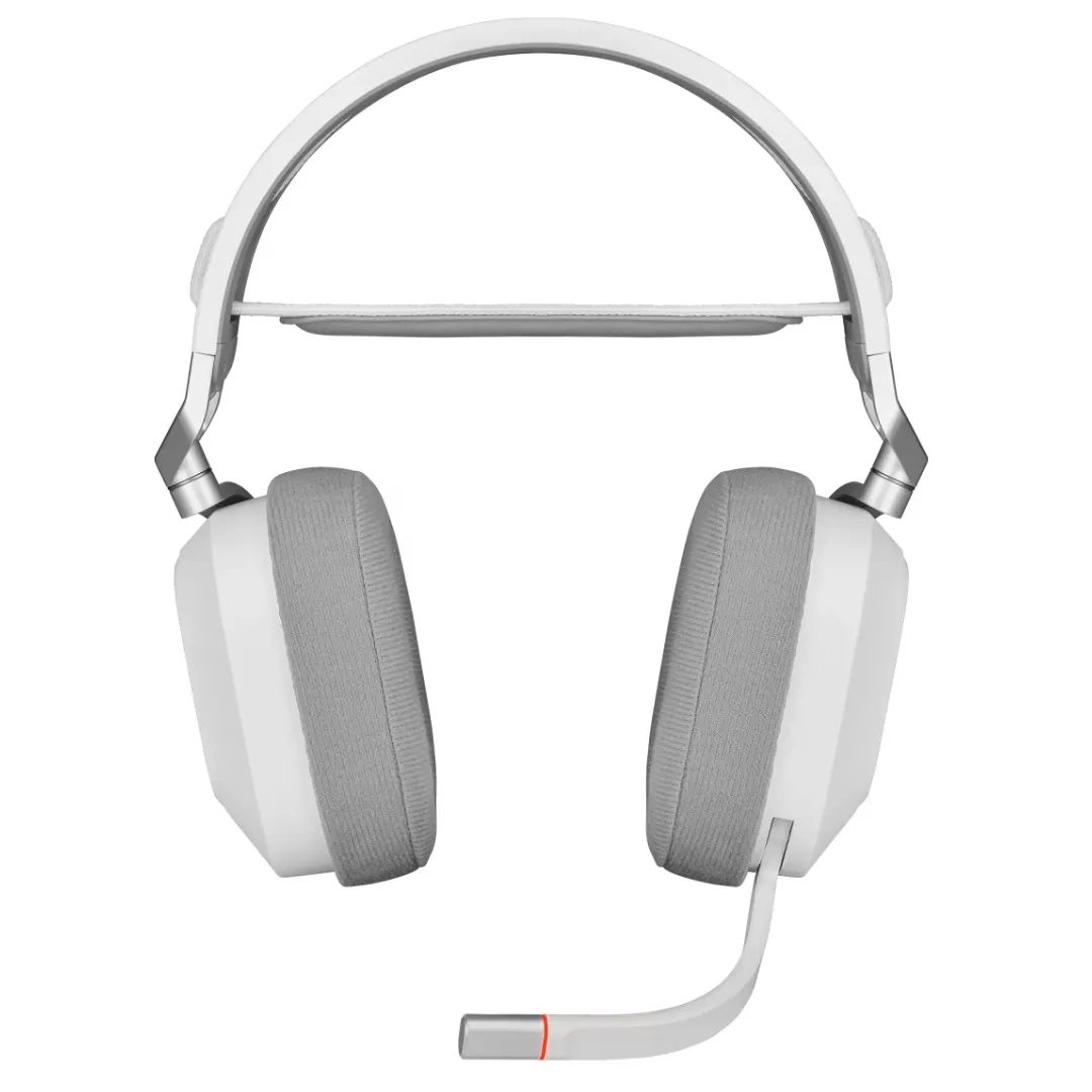 Auricular Corsair Hs80 Rgb Wireless Usb Blanco