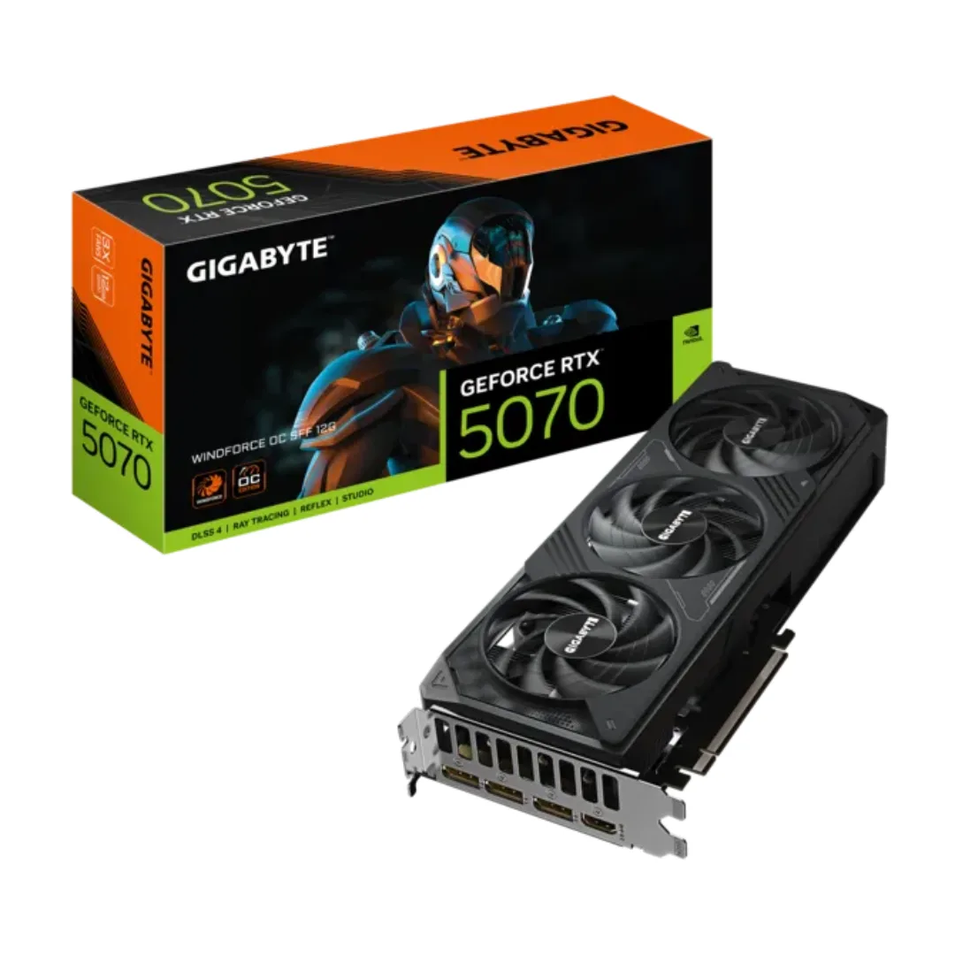 Placa De Video Gigabyte Geforce Rtx 5070 Eagle 12g Oc 3x
