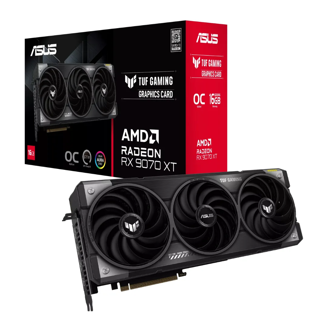Vga Asus Rx 9070 Xt Tuf Gaming 16gb Oc