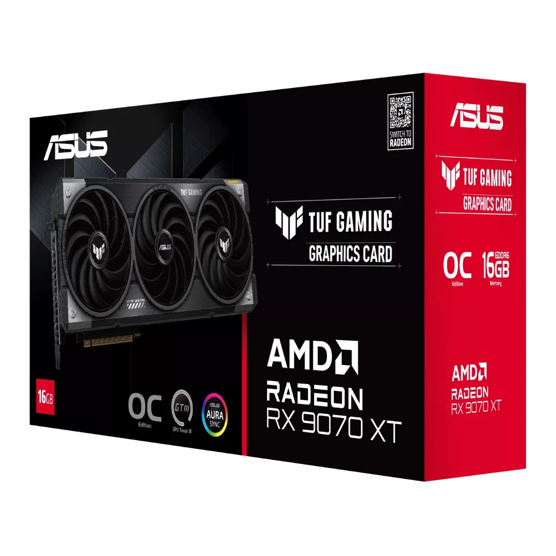 Vga Asus Rx 9070 Xt Tuf Gaming 16gb Oc
