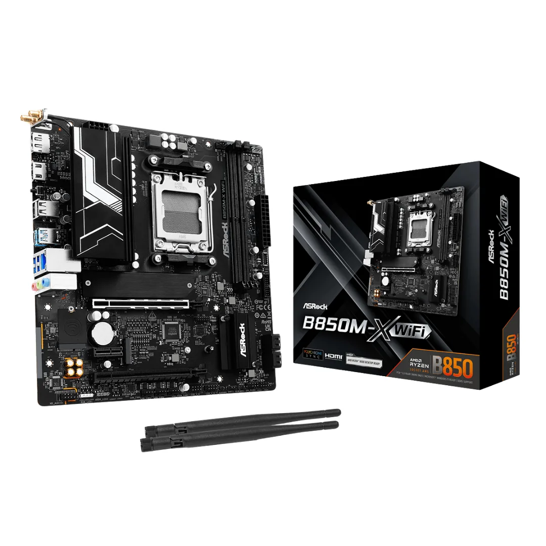MOTHER ASROCK B850M-X WIFI AM5 DDR5