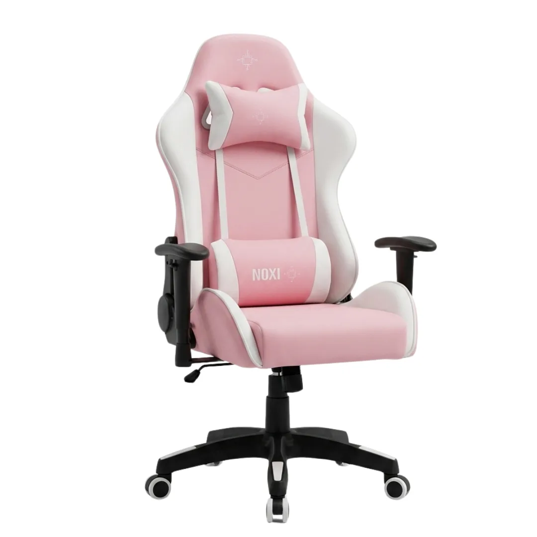 Silla Gamer Noxi Void Rosa-blanca
