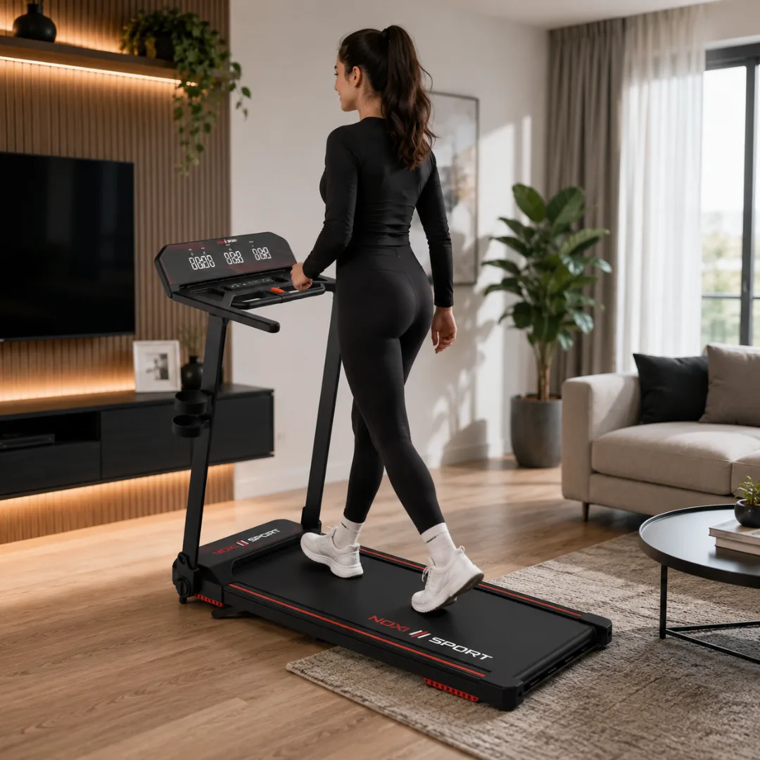 Cinta Para Correr Y Caminar Plegable Noxi Sport 1-12kph