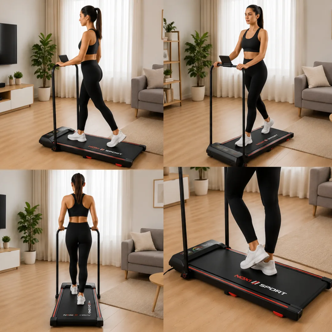 Cinta Para Correr Y Caminar Plegable Noxi Sport 1-10kph