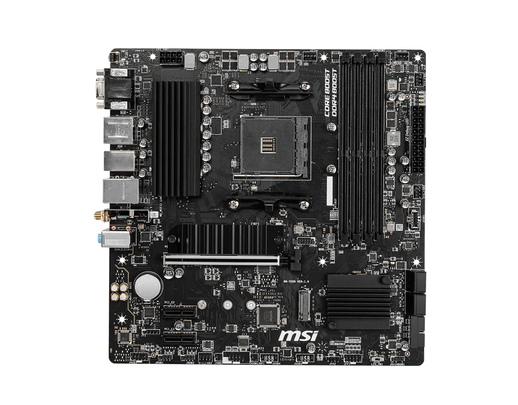 Motherboard Msi B550m Pro-vdh Wifi Box Am4 M-atx