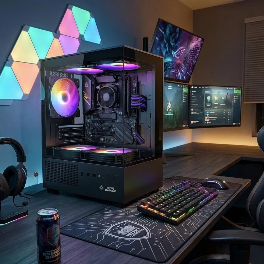 Noxi Gaming Pc Amd Ryzen 7 5700g | 32 Gb | 960gb |  Monitor 27 Asus Tuf 180hz