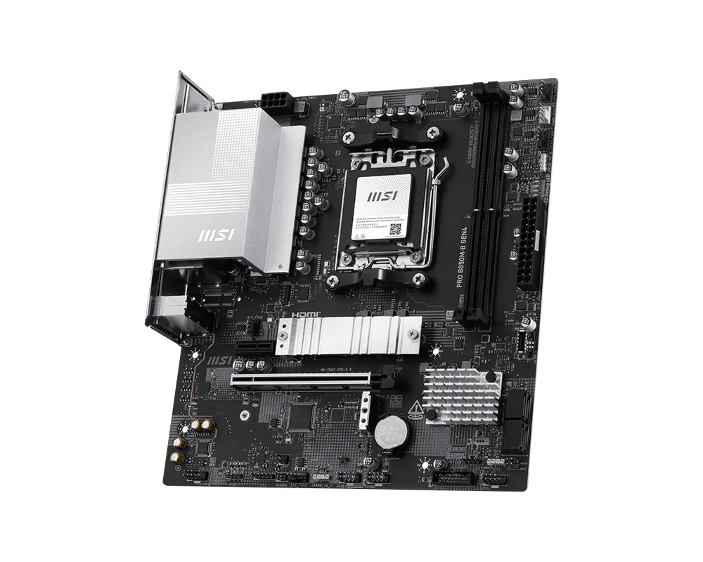 Motherboard Msi Pro B850m-b Gen4 Am5 Ddr5 Box M-atx