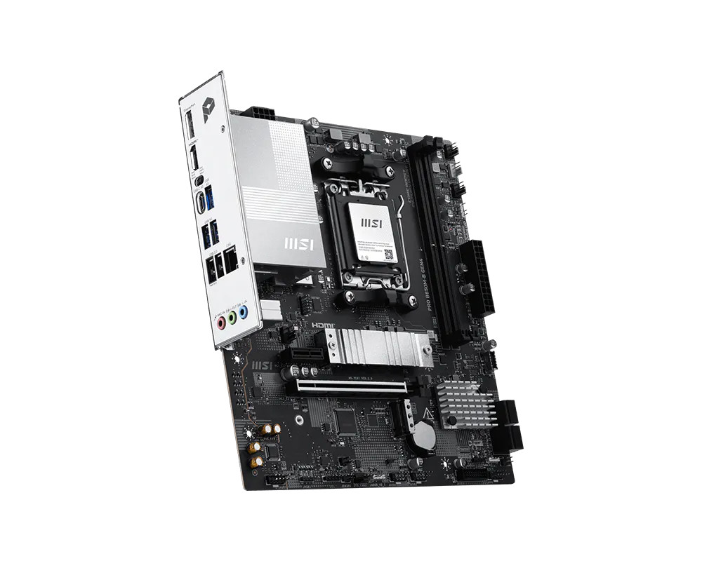 Motherboard Msi Pro B850m-b Gen4 Am5 Ddr5 Box M-atx