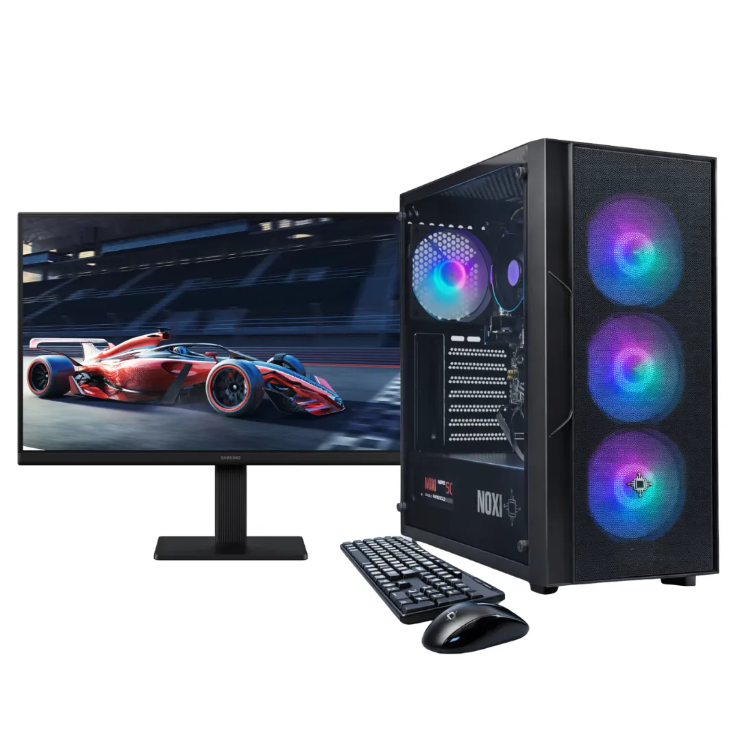Noxi Gaming Pc Amd Ryzen 7 5700g | 32gb | 1tb | Monitor Samsung 24 100hz