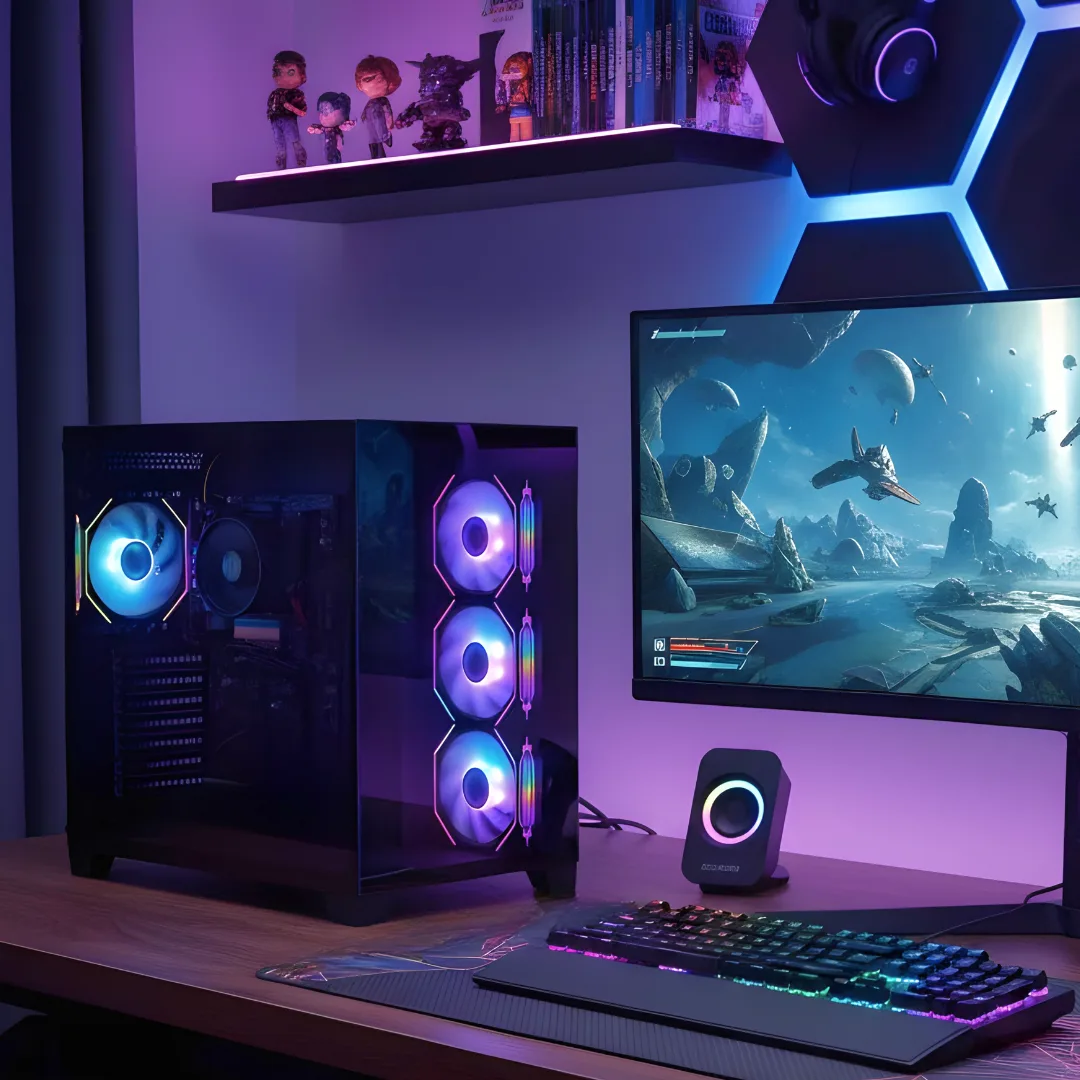 Noxi Gaming Pc Amd Ryzen 7 9800x3d | 32 Gb | 1 Tb Nvme | Rtx 5070ti