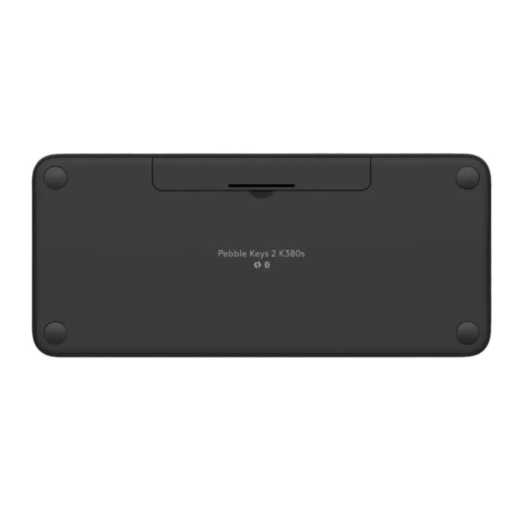 Teclado Logitech Bluetooth K380s Pebble Graphite