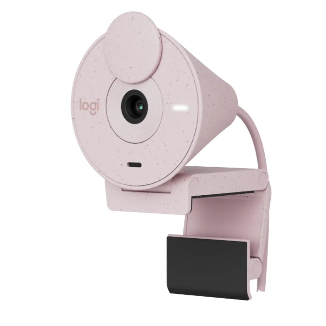 Web Cam Logitech Brio 300 Rose Full Hd