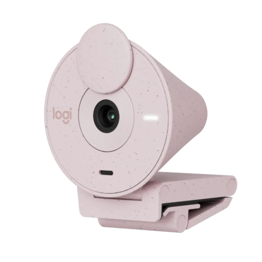 Web Cam Logitech Brio 300 Rose Full Hd
