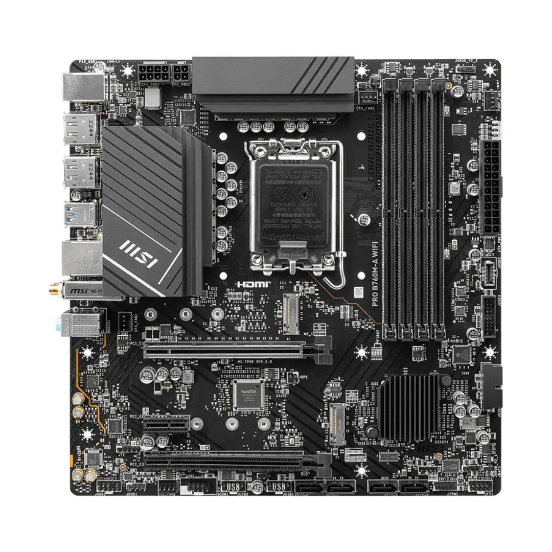 Motherboard Msi Pro B760m-a Wifi Ddr5 Lga1700