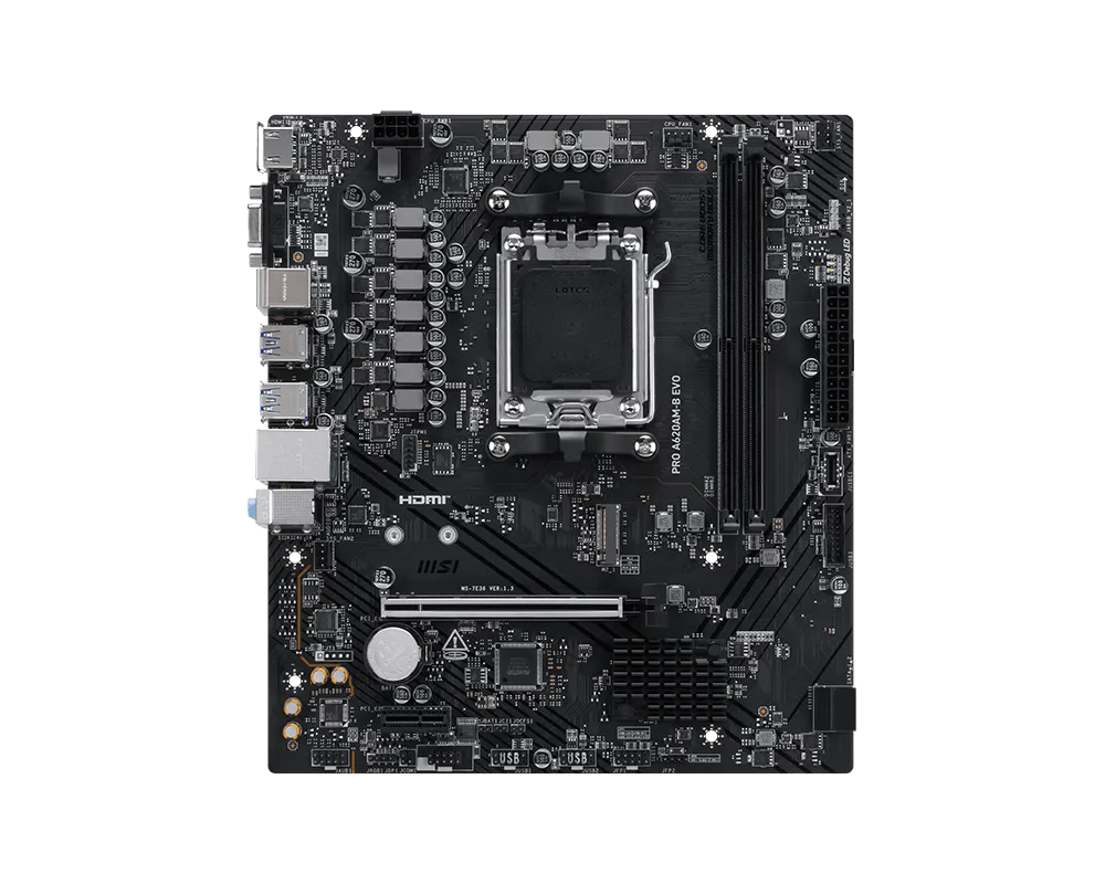 Motherboard Msi Pro A620am-b Evo Am5 Ddr5 Box M-atx